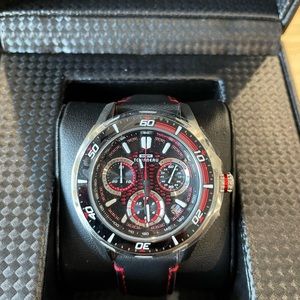 Tourneau Watch Black and Red - NWO